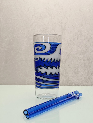 Erik Anders - Cobalt Visions Drinking Glass #2