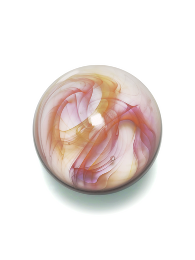Hefe Glass + Karma Glass Collab Marble, 21mm Fume and Spiral